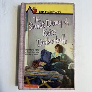 Vintage 1987 The Secret Diary of Katie Dinkerhoff by Lila Perl Hardcover